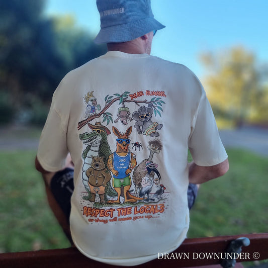 Respect The Locals T-Shirt - Full Colour