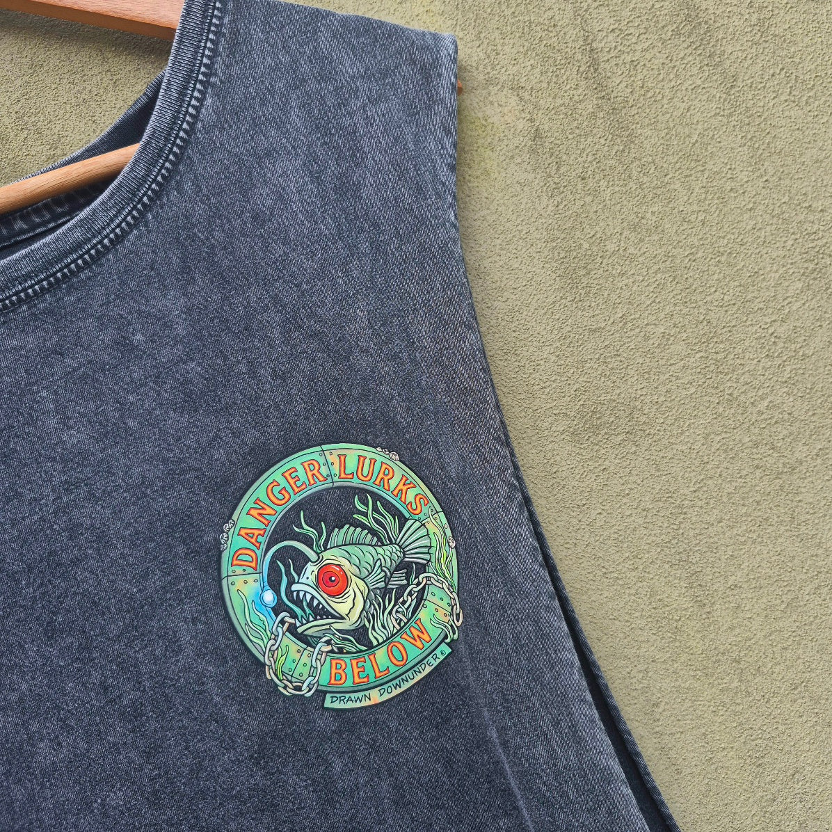 Bad Buoys Stonewash Tank - Full Colour