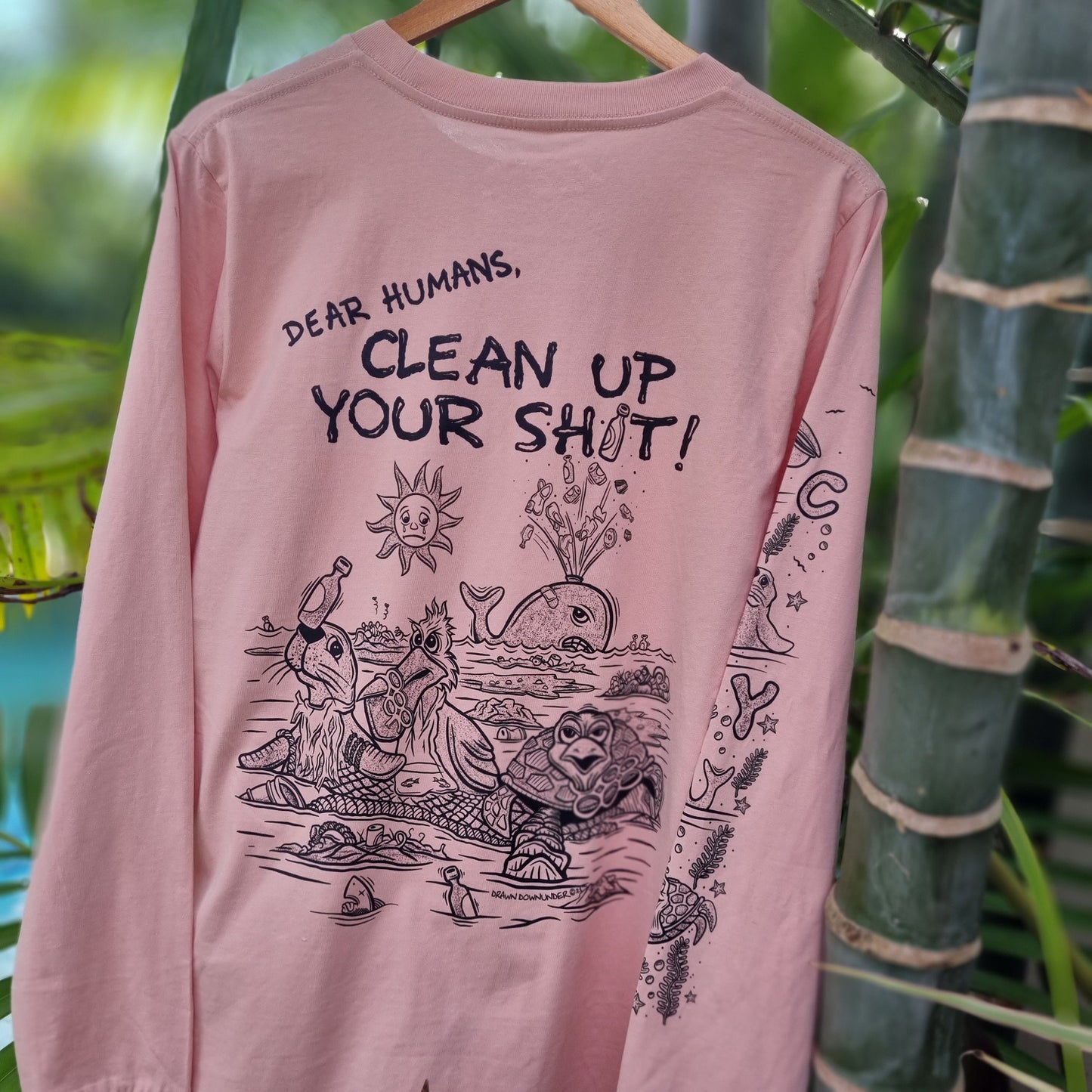 Clean Up Your Sh!t Long Sleeve