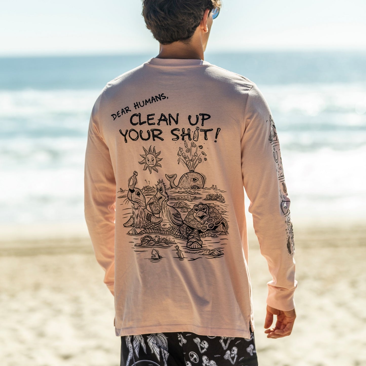 Clean Up Your Sh!t Long Sleeve