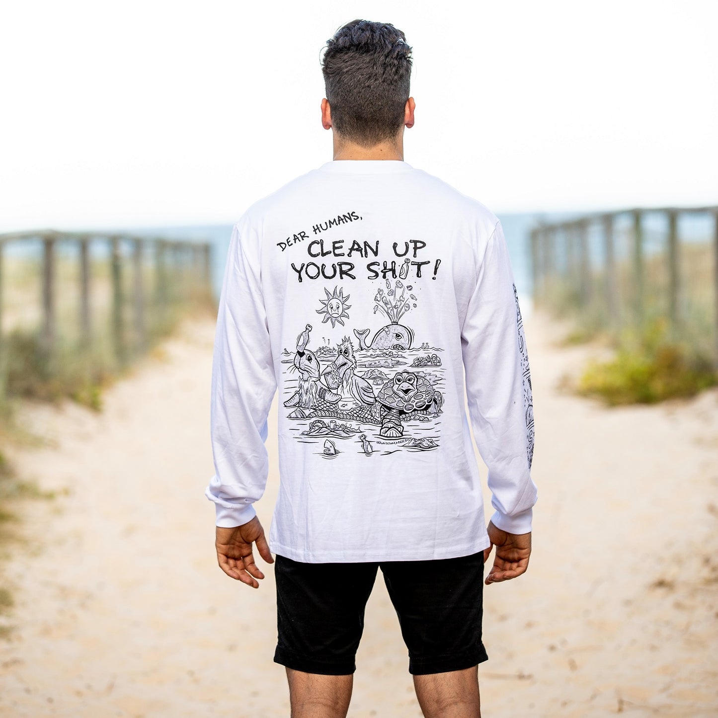 Clean Up Your Sh!t Long Sleeve