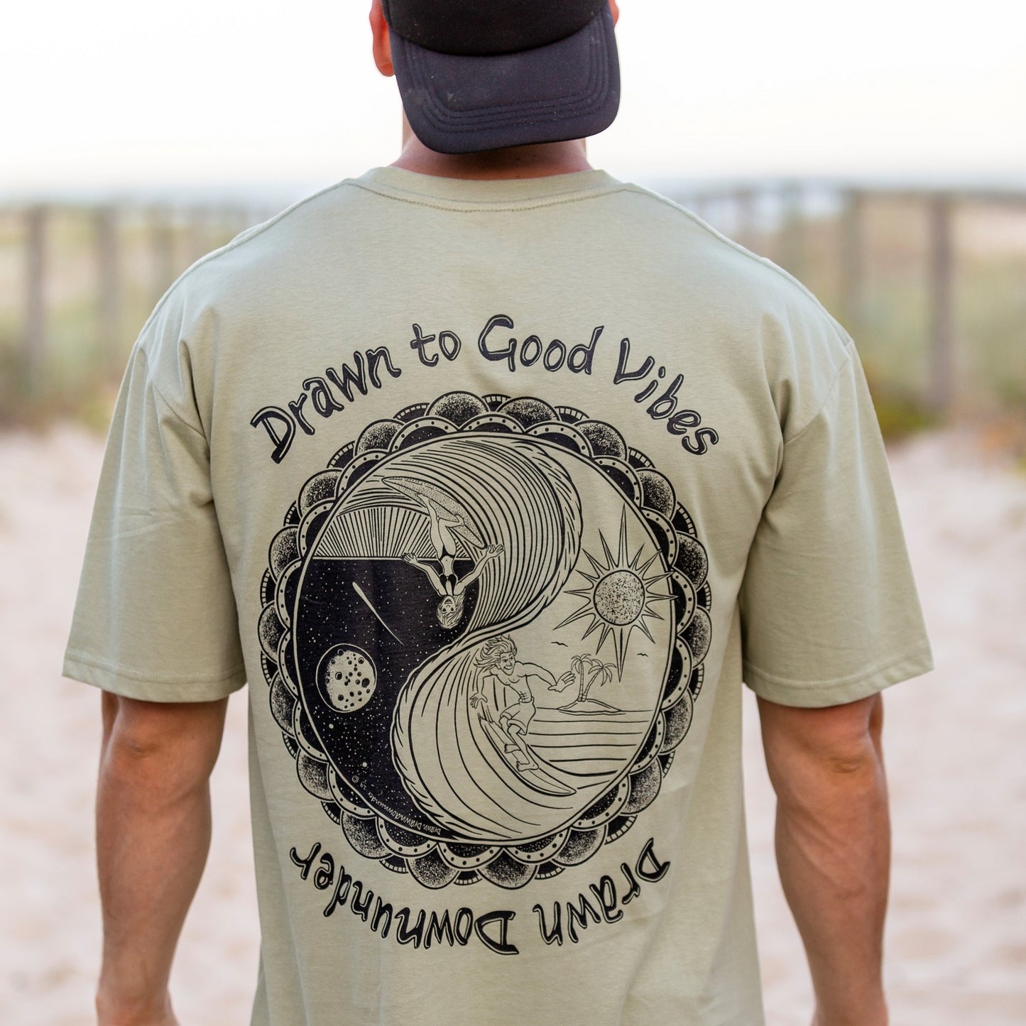 Yin Yang Surf T-Shirt
